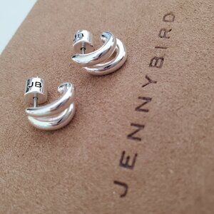 Jenny Bird MICRO Florence Earrings SILVER
